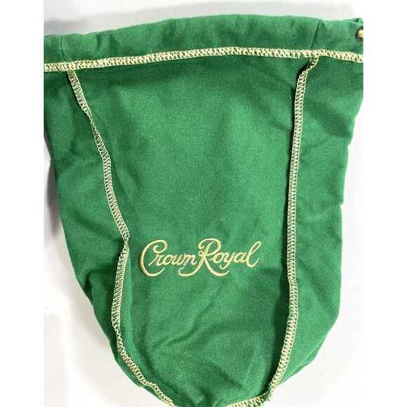 Seven .750 Crown Royal Bags Mixed Lot of 7 Purple, Green, and Tan Bags - Picture 8 of 16